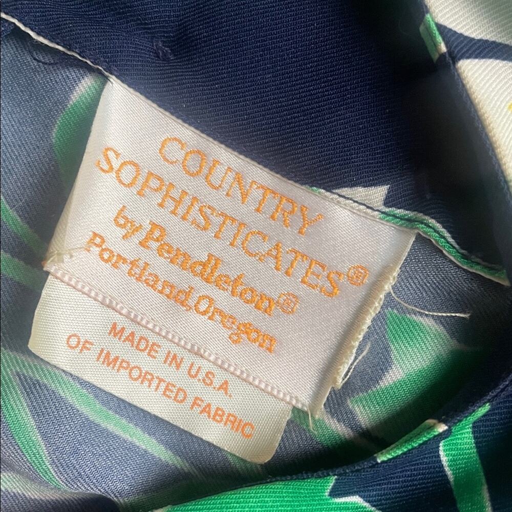 Vintage Pendleton Country Sophisticates Floral Skirt Set Women's 16 - Picture 9 of 14